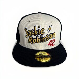 Jackie Robinson Dodgers New Era 59FIFTY Hat - Thermal Front - 7 3/4 **NEW**